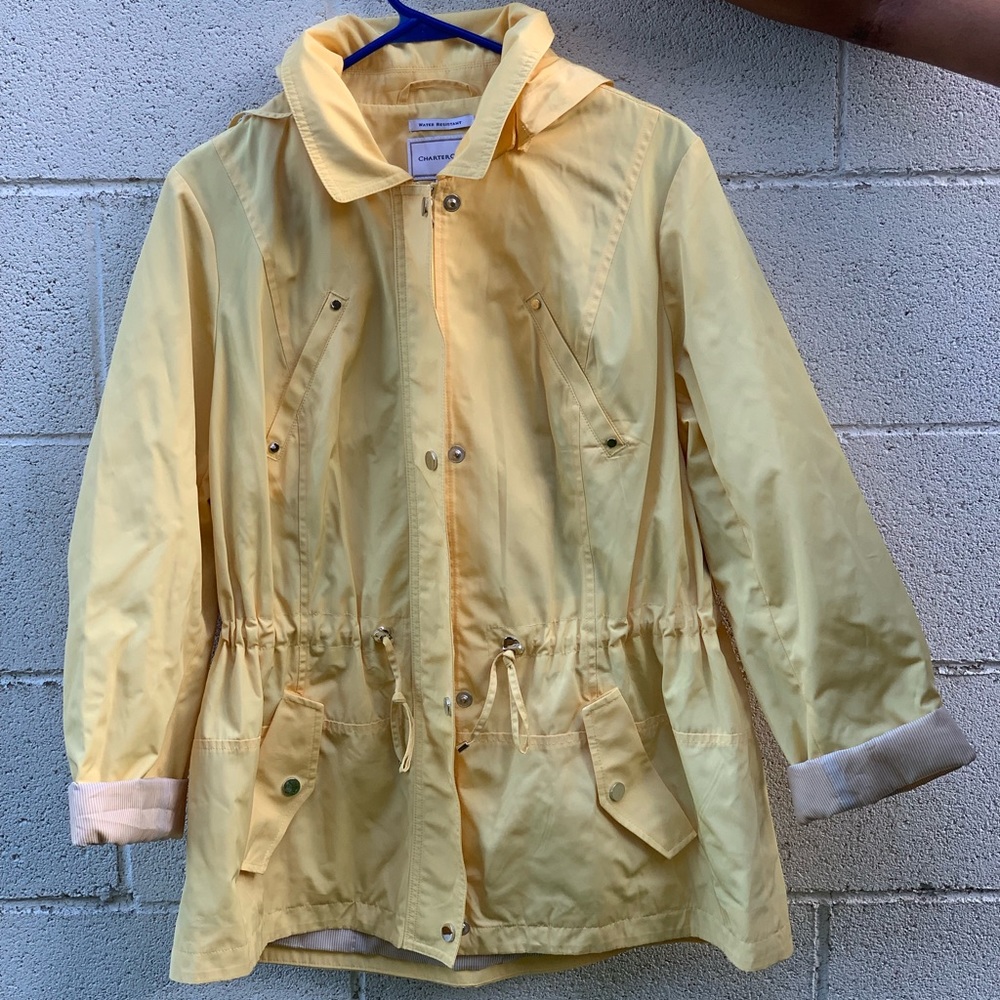 Yellow charter club jacket